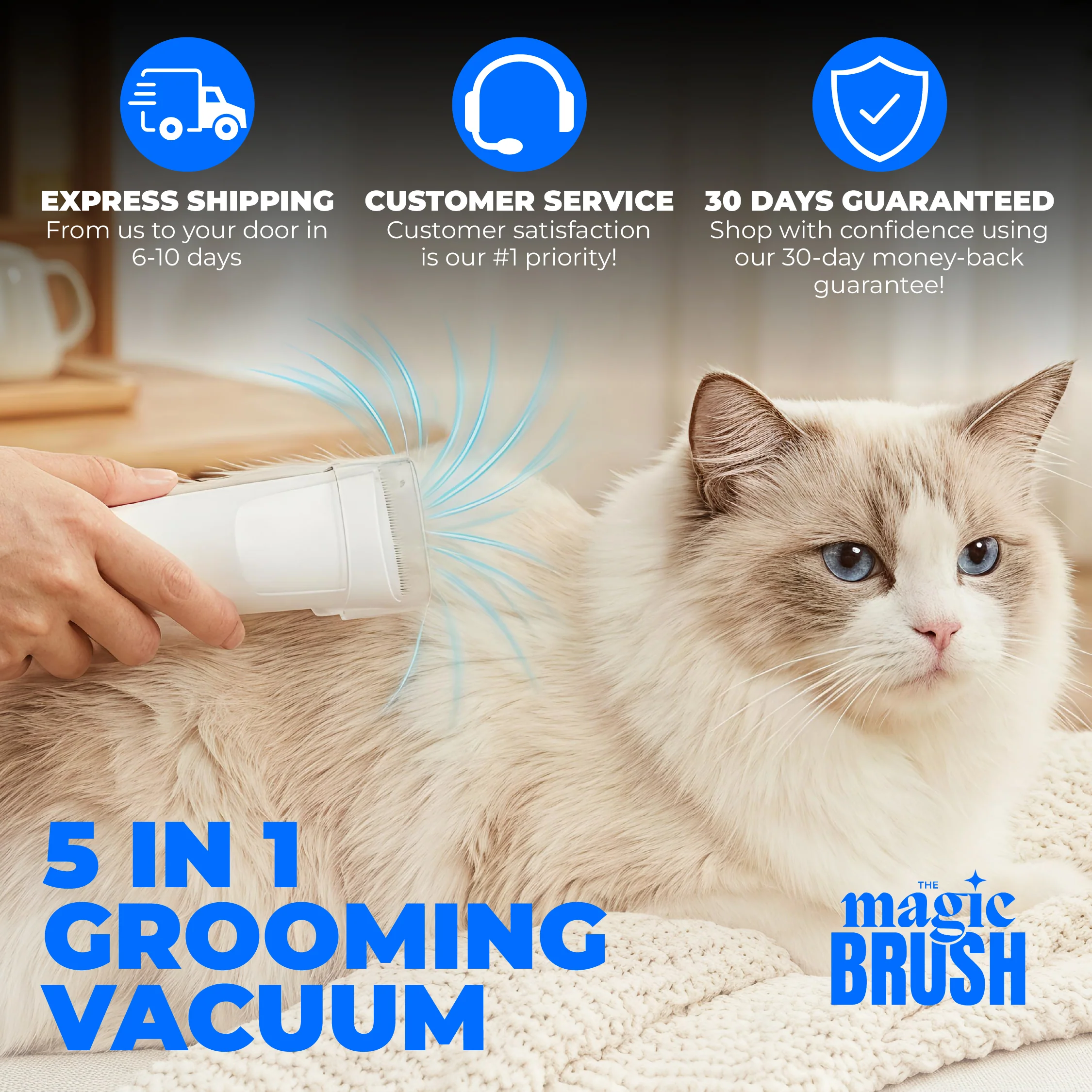 5 in 1 Grooming Vacuum - Image 5
